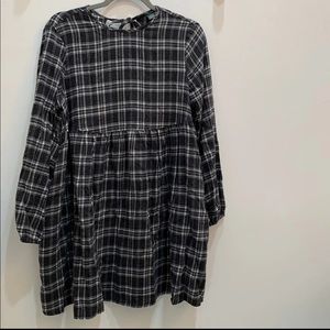Wild Fable Plaid Babydoll Shirt Dress